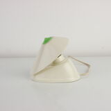 Lampe de table ou murale en bakélite blanche du milieu du siècle, années 1960