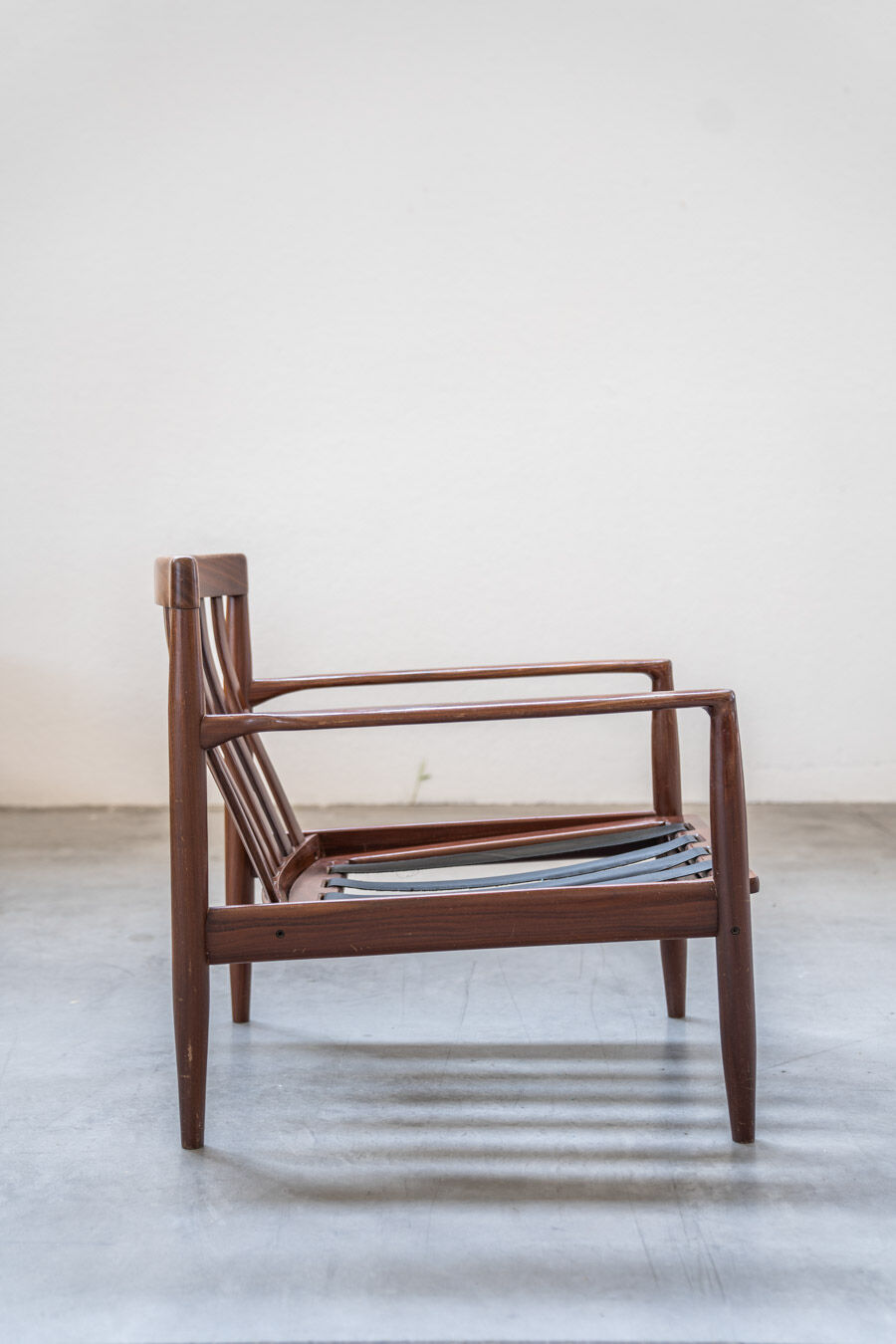 Fauteuil danois en teck par Svend Age Eriksen pour Glostrup 1960