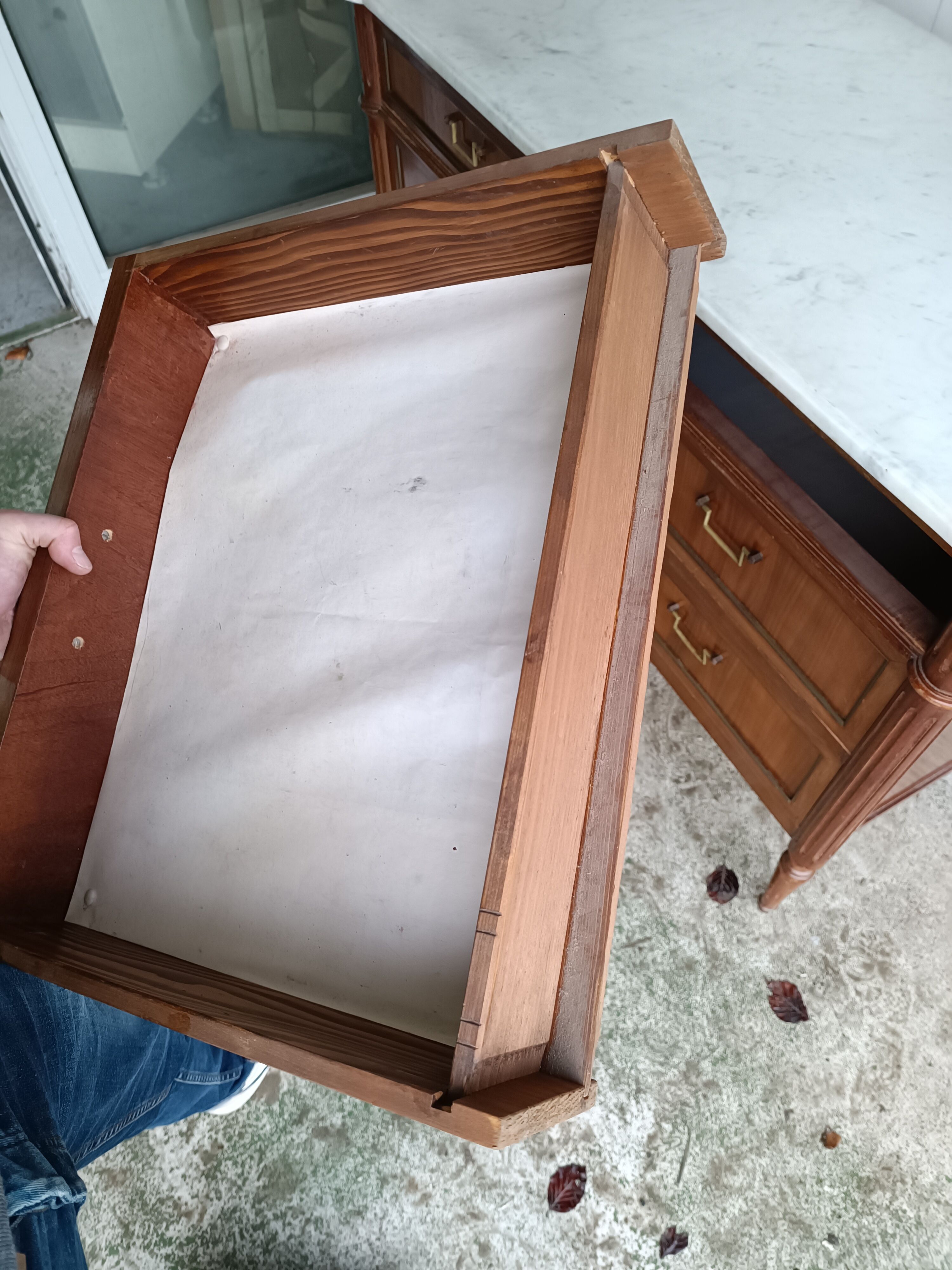 Commode 4 tiroirs xxe style louis xvi