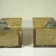 Pair of Art Deco marble bookends