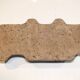 empty pocket in ceramic or stoneware 1970 Scandinavian style