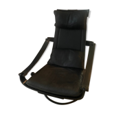 Fauteuil pivotant de Ake Fribytter made un Sweden années 70