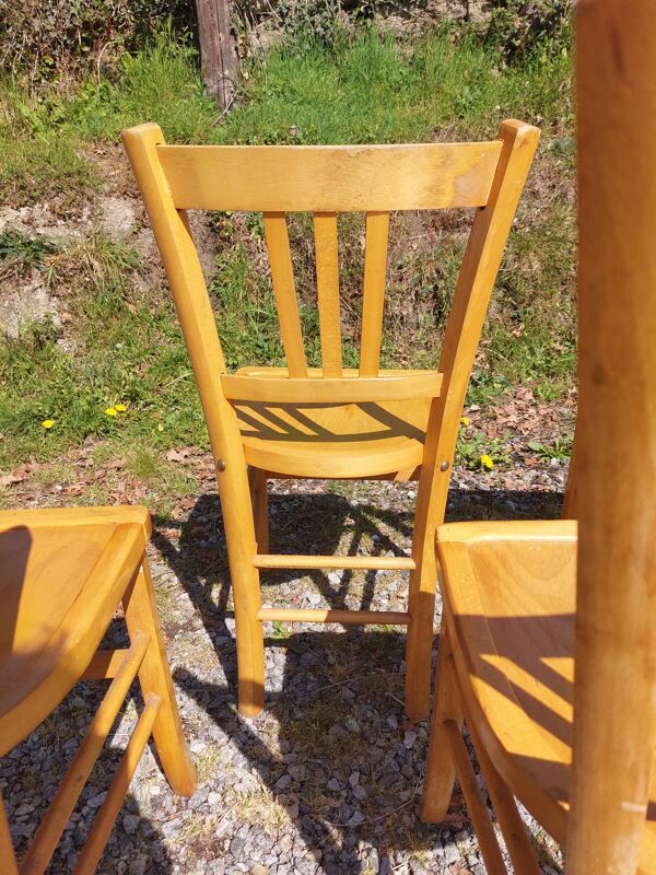 5 chaises de bistrot Luterma