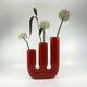 Vase with 3 necks in ceramic • space age • Italy • Circa 60/70