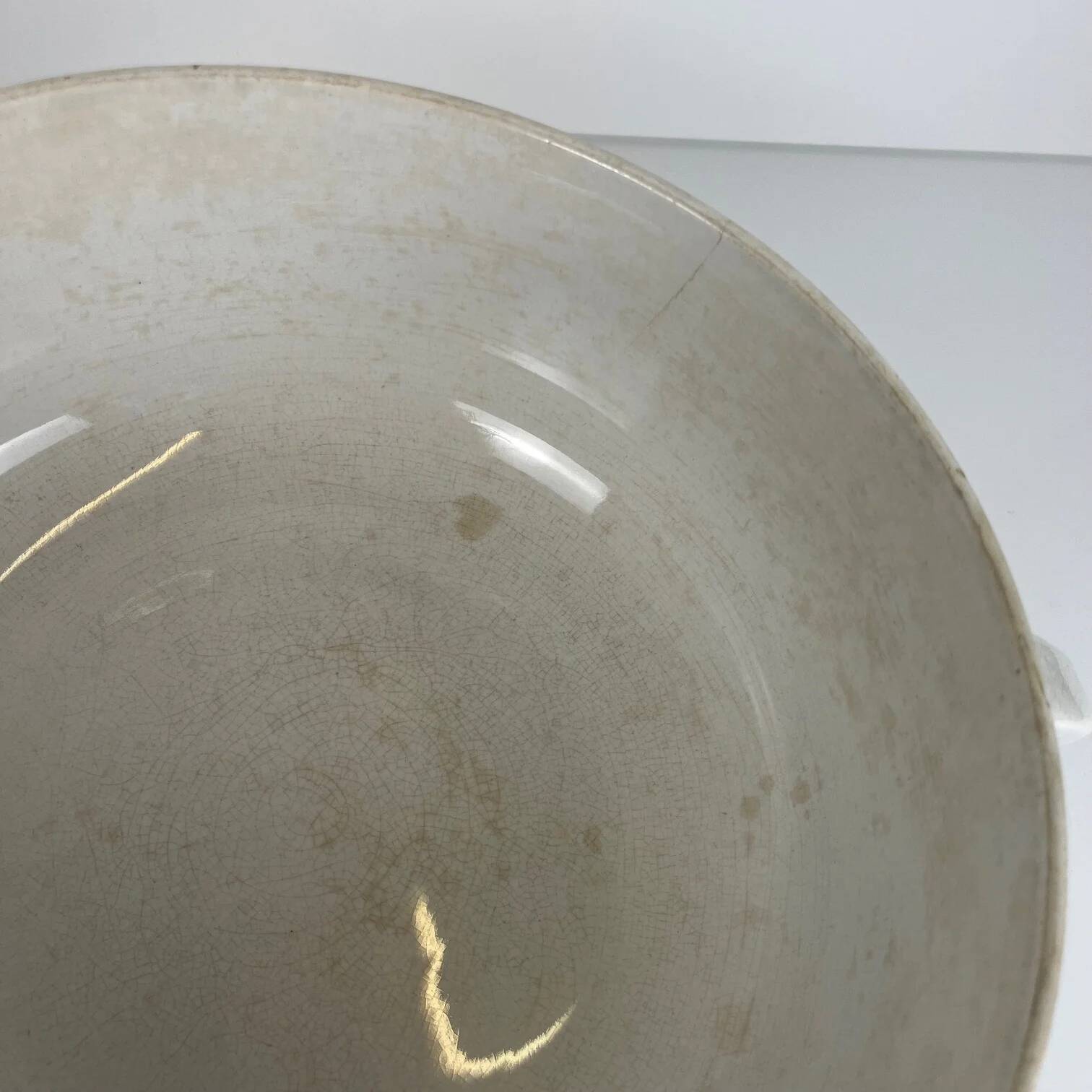 Plat / soupière Sarreguemines "Maroussia", début XXe