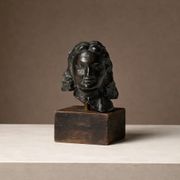 Bronze, portrait of a woman | Maurice Guillaume, 20th century