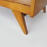Scandinavian chest of drawers with 4 drawers from the 50s and 60s 84x85x47