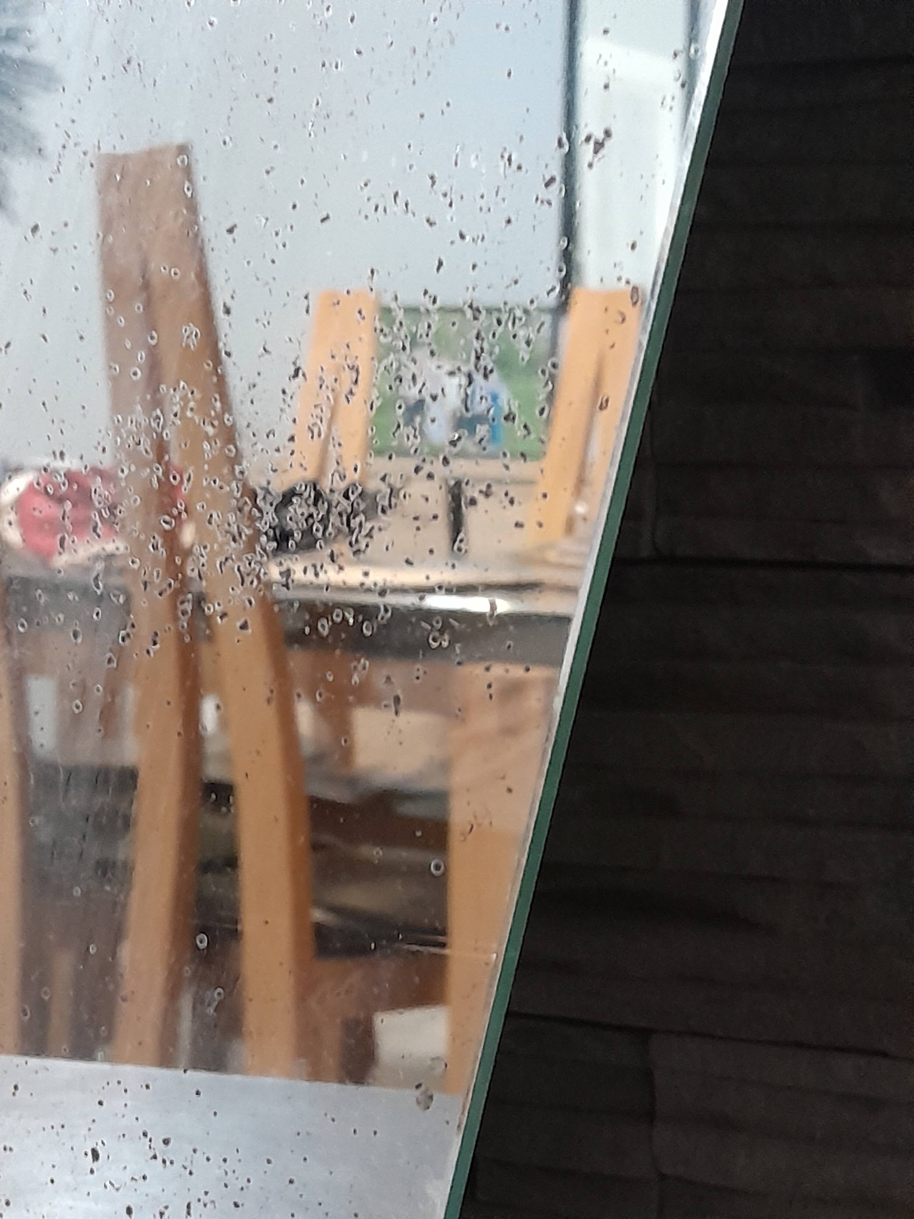 Vintage hairdresser's dressing table from the 50s rockabilly Formica barber