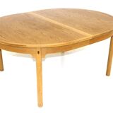 Oak dining table, Børge Mogensen, Denmark, 1960