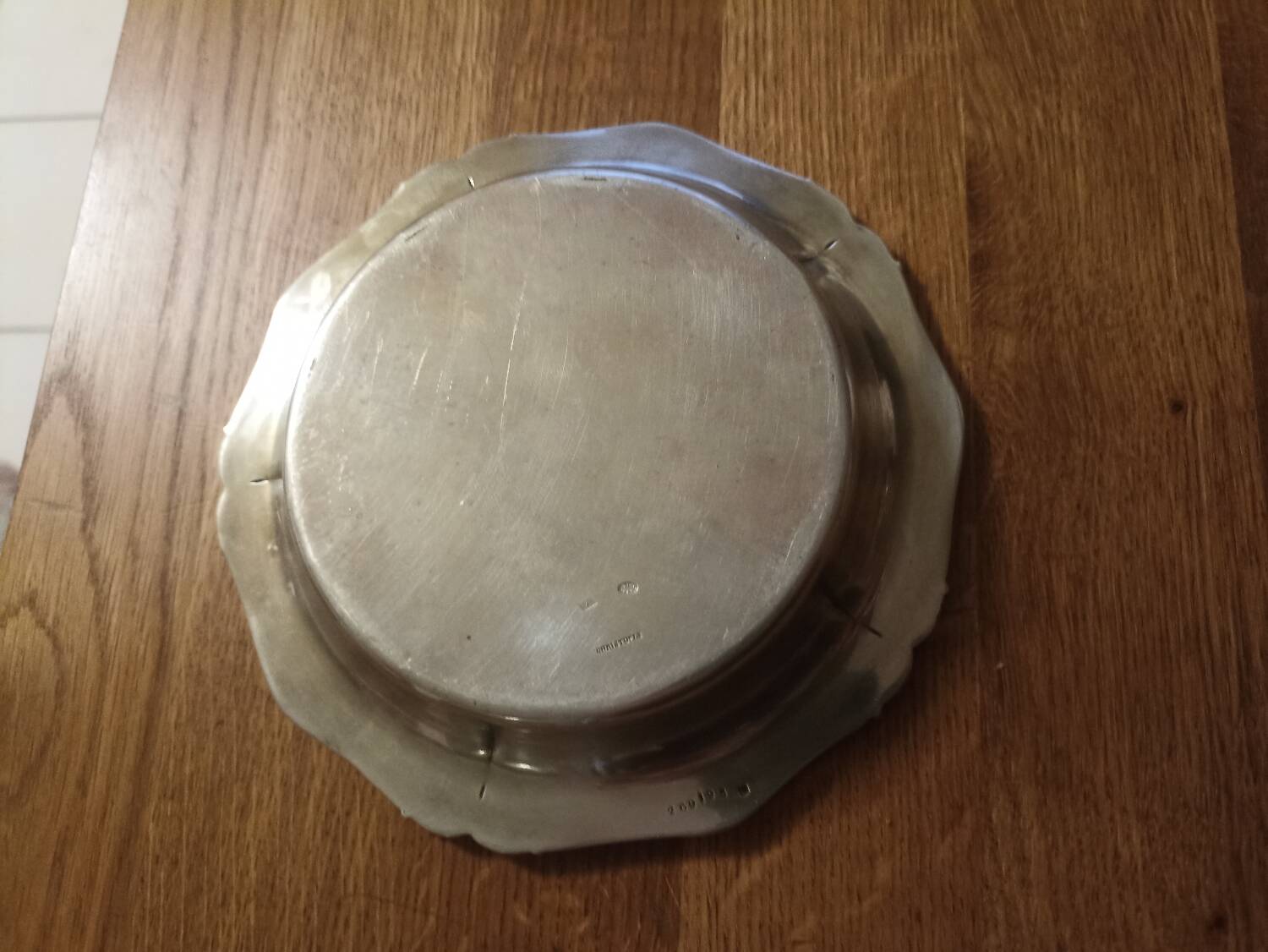 Christofle silver tray