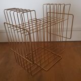 Art deco magazine rack/vinyl rack