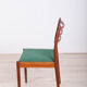 Chaises de salle à manger en tissu et teck par Victor Wilkins pour G-Plan, années 1960, ensemble de 6.