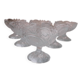 Crystal dessert bowls