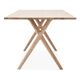 Table style japandi oak natural