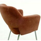 Set of 6 1950 design conference chairs
