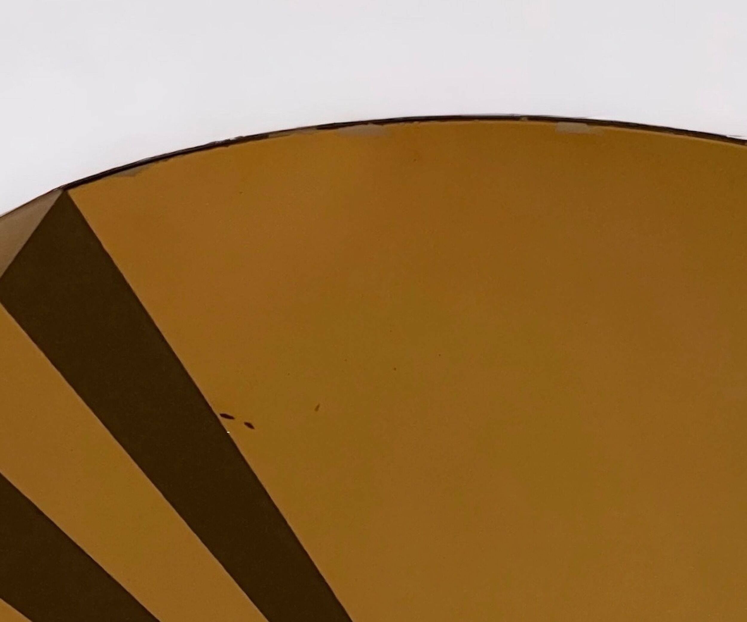 Miroir mural exclusif 'Ventaglio' de Giuseppe Raimondi pour Cristal Art Torino, années 80