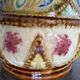 Antique Art Nouveau barbotine jug