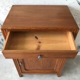 Solid wood sideboard 60's