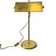 Vintage brass banker lamp / desk lamp / table lamp