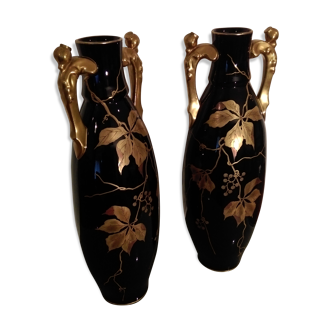Paires de vases Gustave Asch