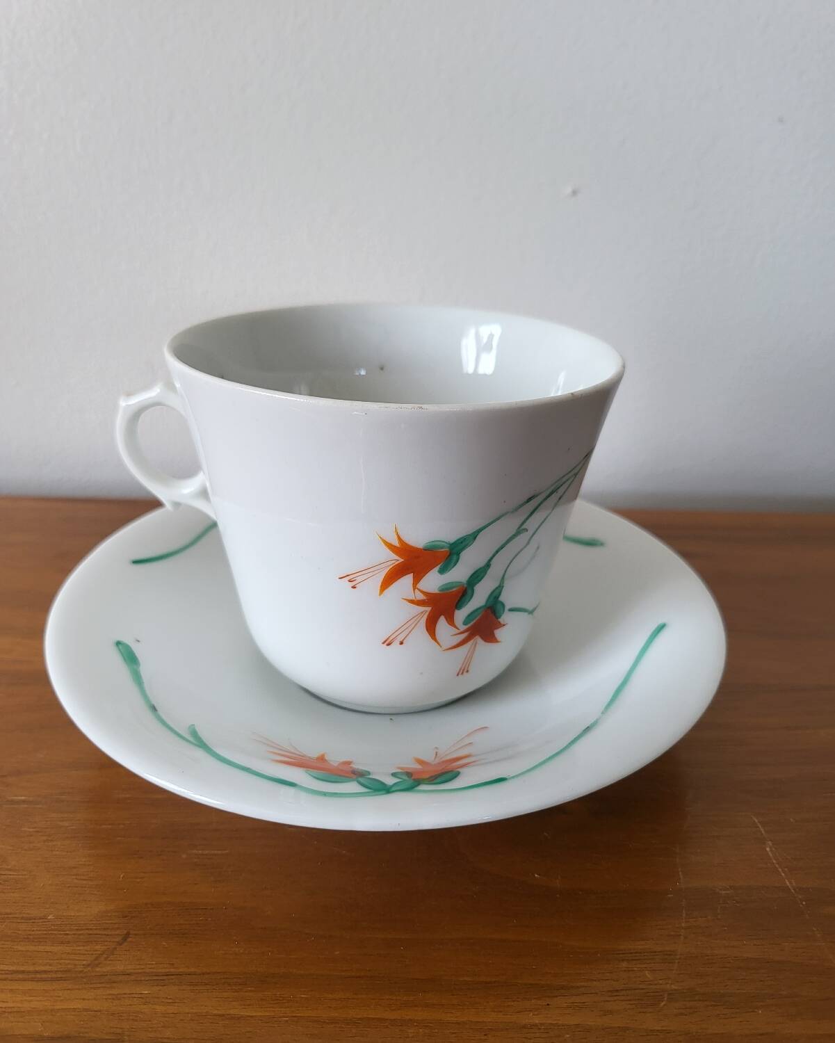 Breakfast Chocolate Cup in Parisian Porcelain