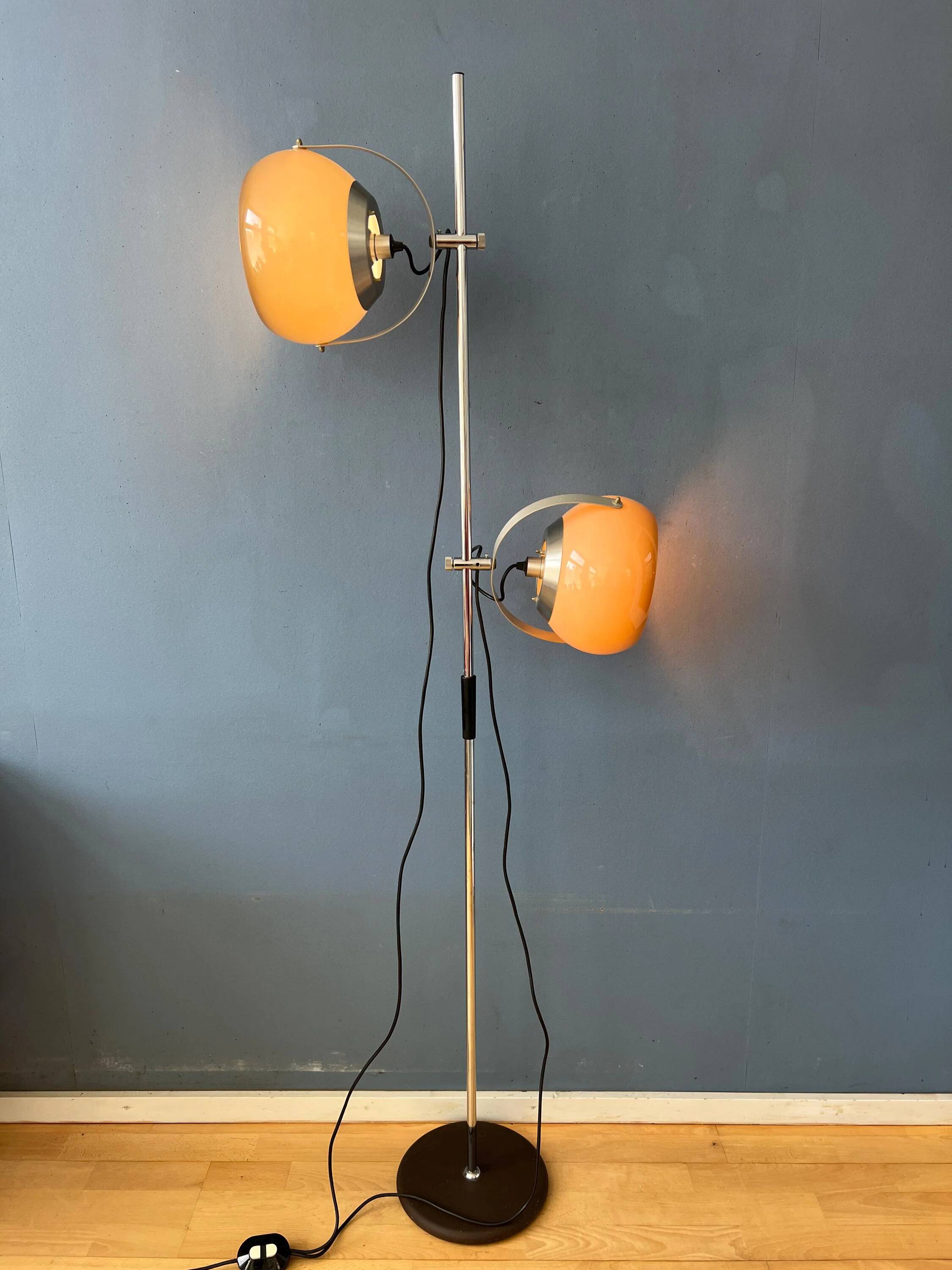 Space Age mushroom floor lamp Hala vintage Mid-Century