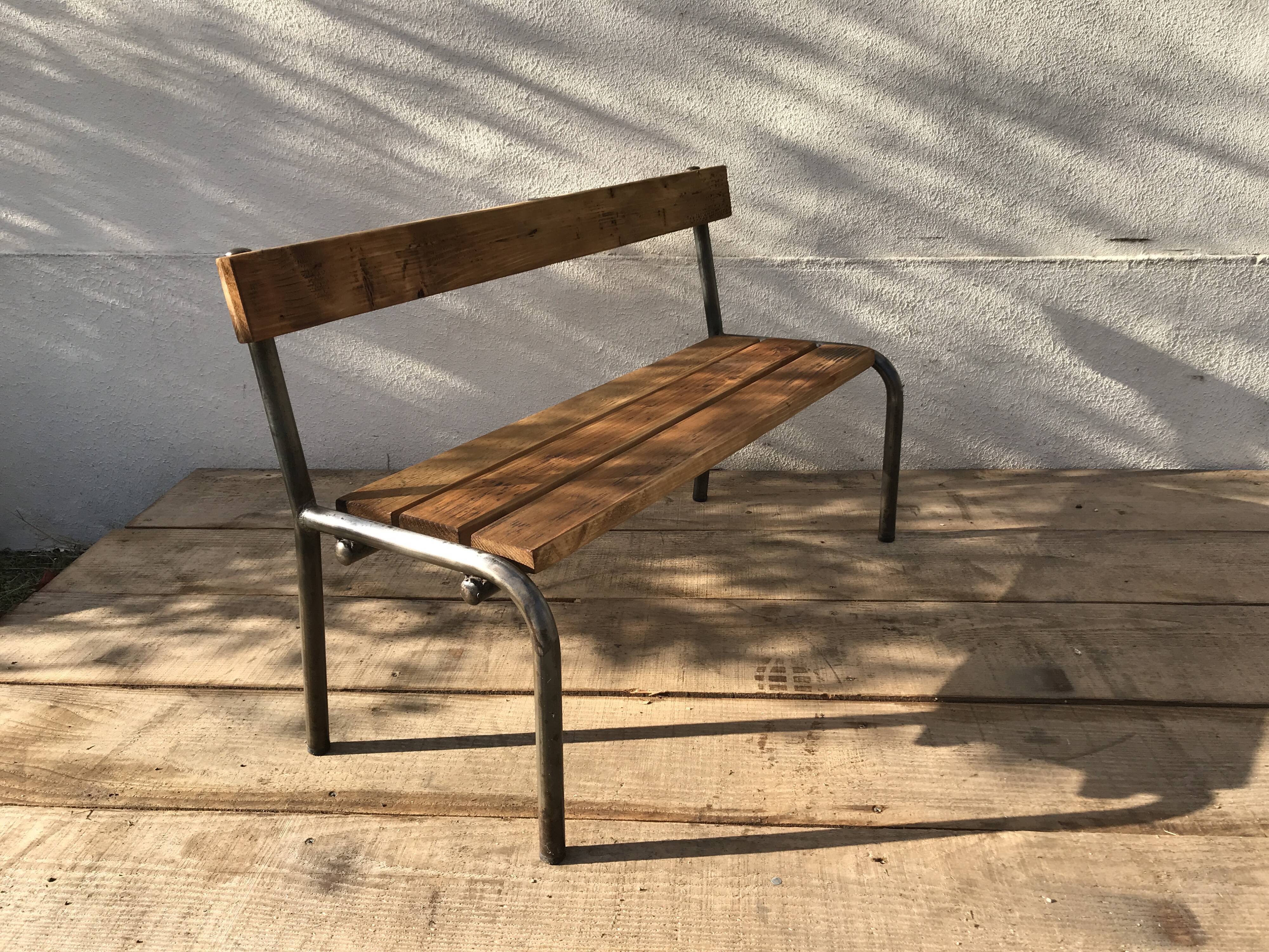 Kindergarten vintage bench