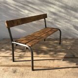 Kindergarten vintage bench