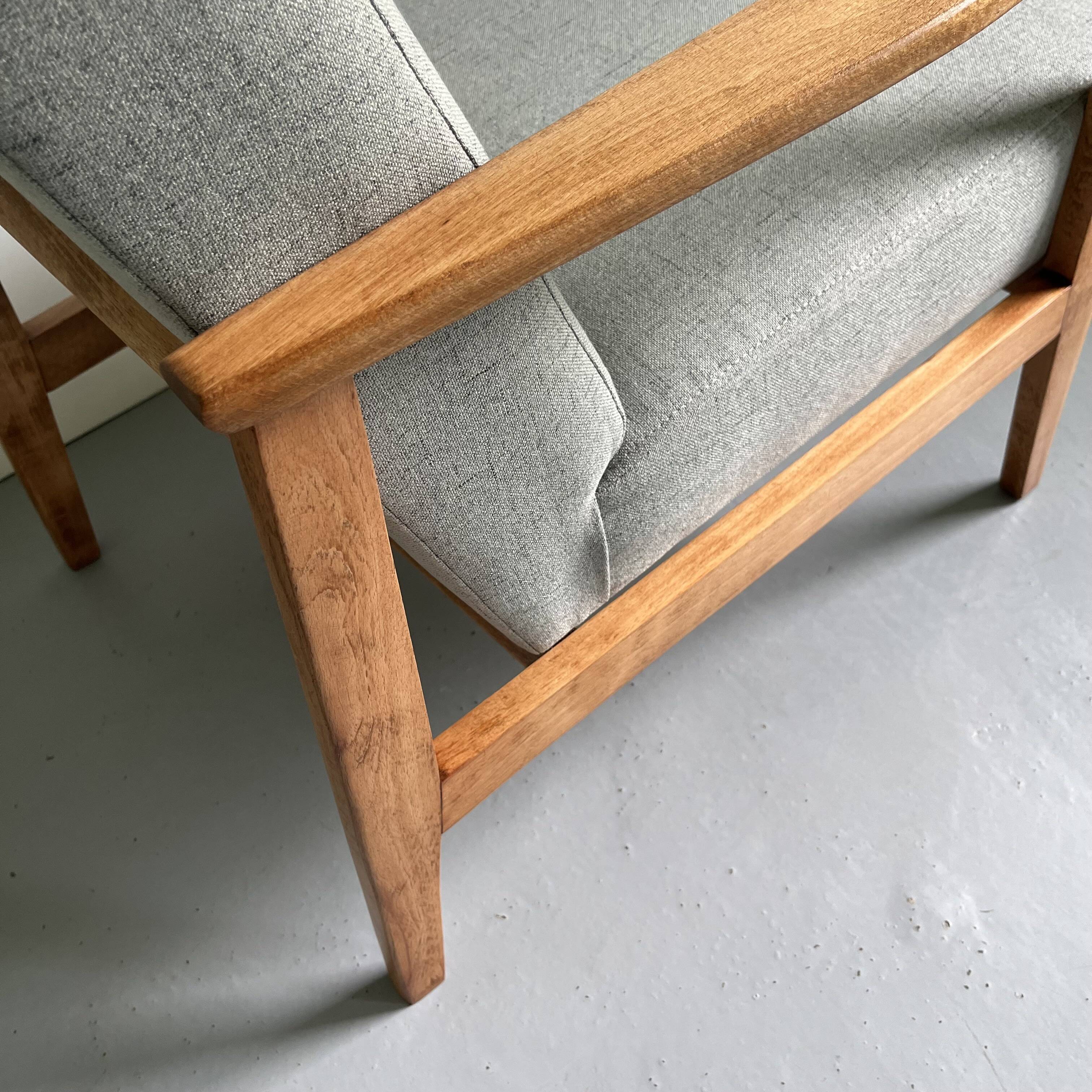 Vintage Grey Green Club Armchair