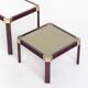 Vintage Regency Style Nesting Tables Attribution Roméo Rega France 70s