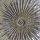 Antique pocket tray in Sèvres crystal and chiselled brass with butterfly decoration.