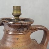 Sandstone lamp, Pierre Digan (1941-2016), La Borne