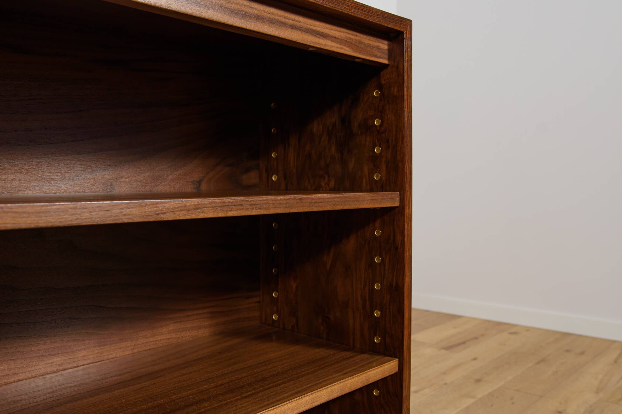 Art Deco Walnut Bookcase, Denmark, 1930s