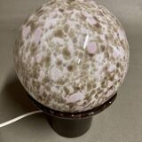 Opaline lamp, 1950s design.
