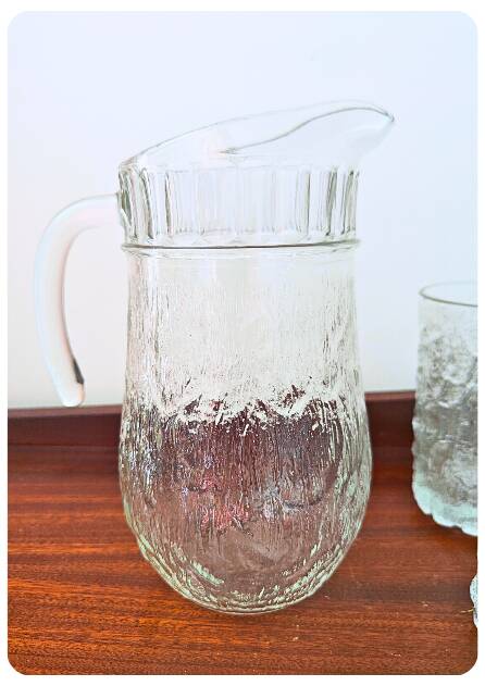 Service à boissons vintage Italien Borgonovo "Nevada" – 7 pièces