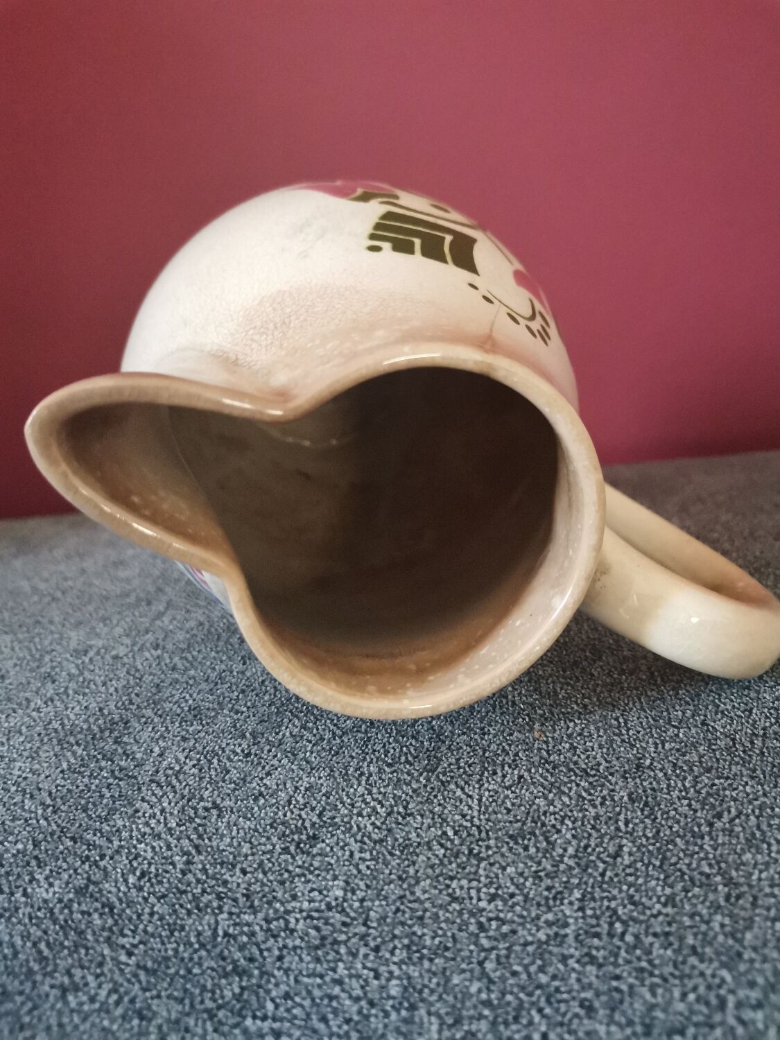 Art Deco pitcher Galeries Lafayette