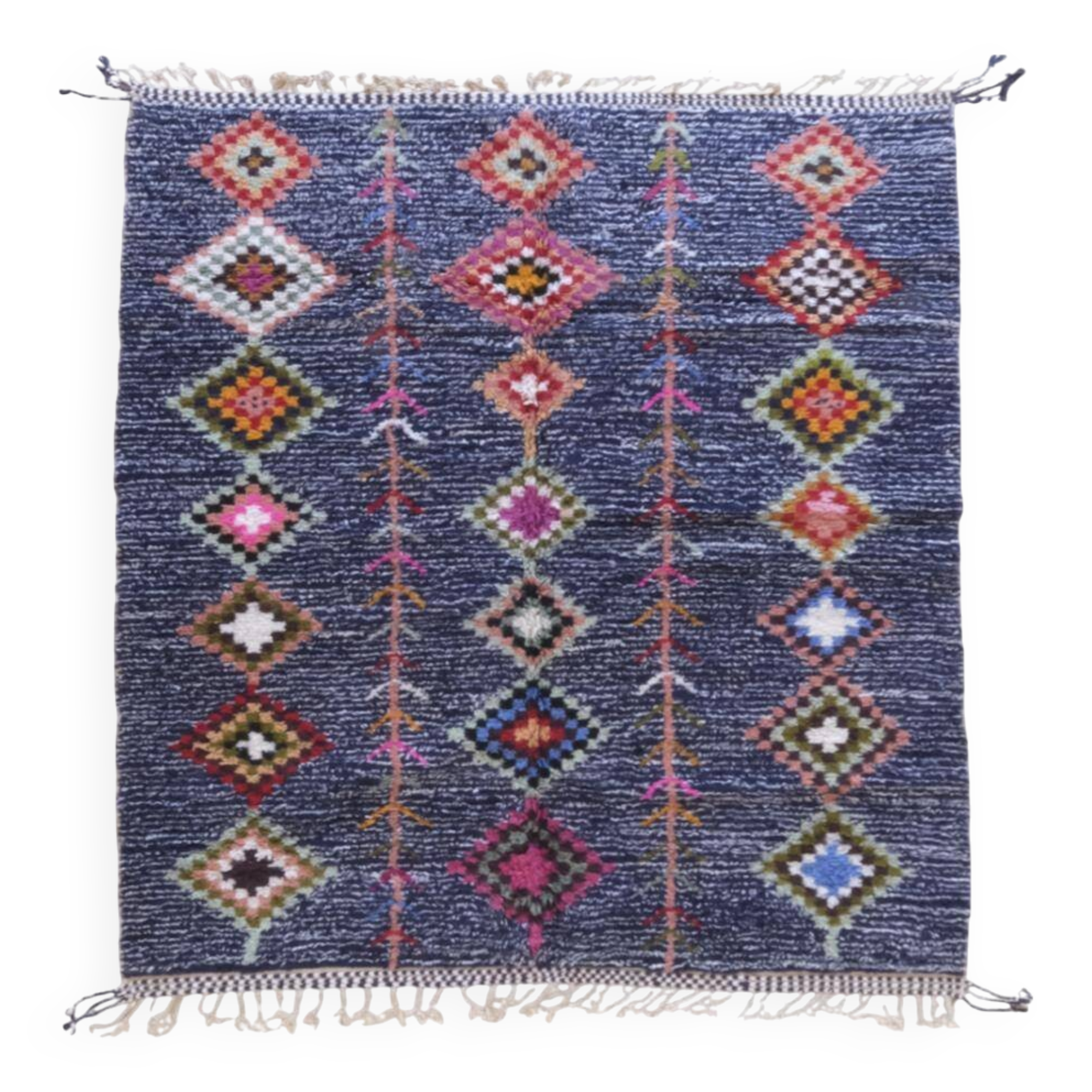 Colorful Berber Rug - 270 x 227 cm