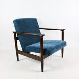 Fauteuil Blue Ocean GFM-142 par Edmund Homa, années 1970