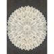 Huge Contemporary Imperial Sanded “Petals” Murano Glass Flush Mount by Simo