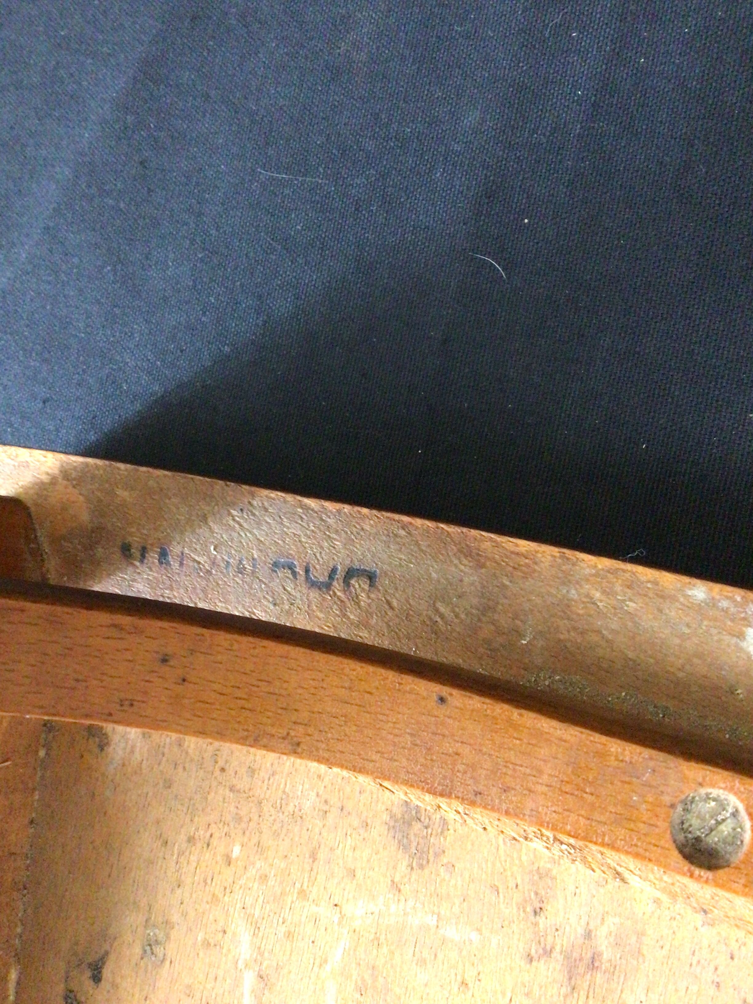 Pair of Baumann bistro chairs