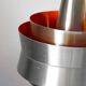Suspension Trava de Carl Thore en aluminium avec intérieur laqué orange