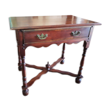 Table bureau en acajou copie de style Louis XIV du  XXèm