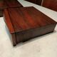 Chevets suspendus scandinaves palissandre