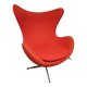 Scandinavian Egg Chair Arne Jacobsen for Fritz Hansen Mid-Century