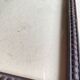 Wooden frame carved in beads, glazed, gray cardboard back and irzft paper