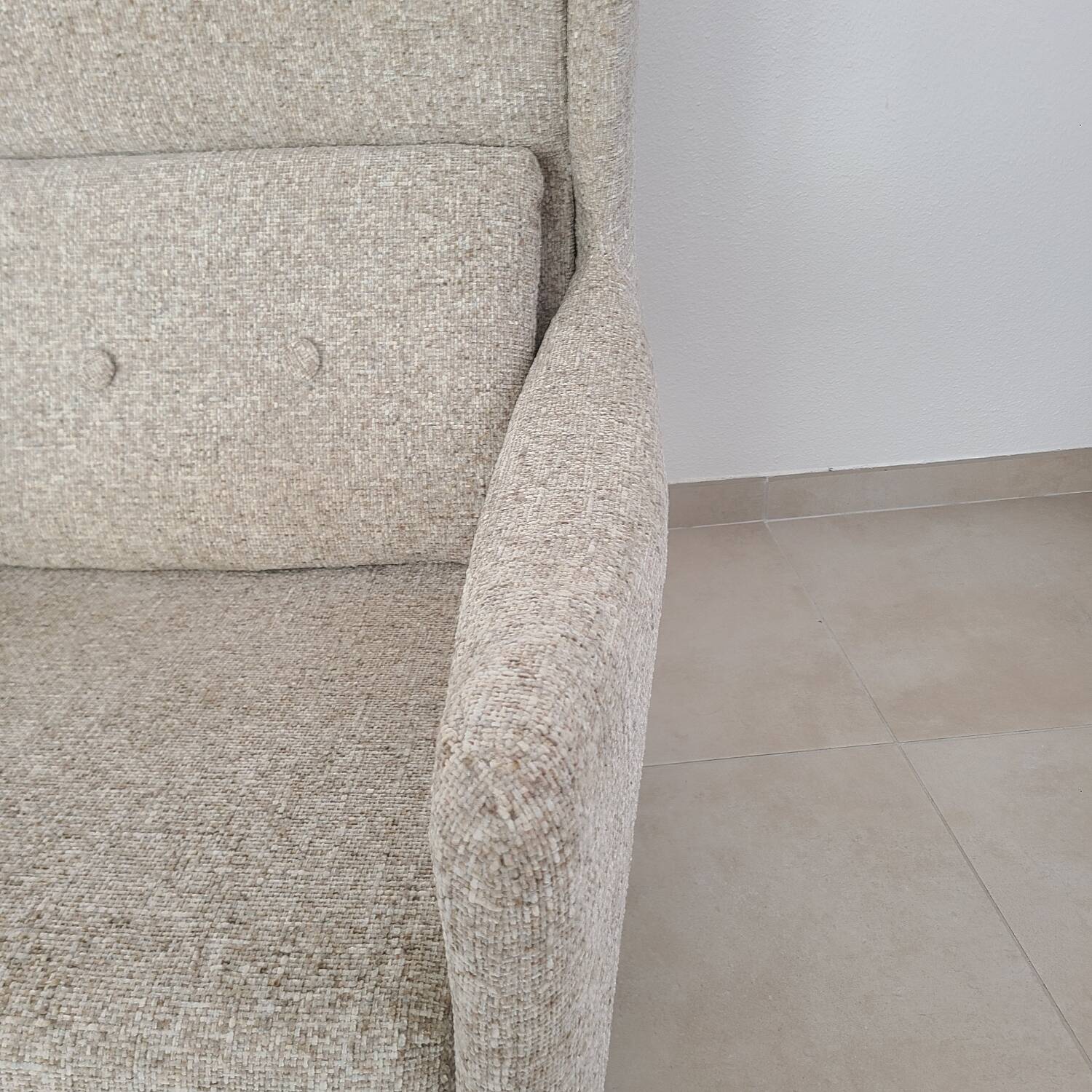 FS116 armchair called Dachshund design Michel Mortier edition Steiner vintage