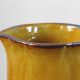Vintage glazed terracotta pitcher