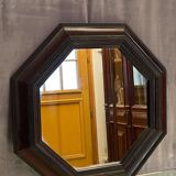 Octagonal mirror in seventeenth century Flemish style