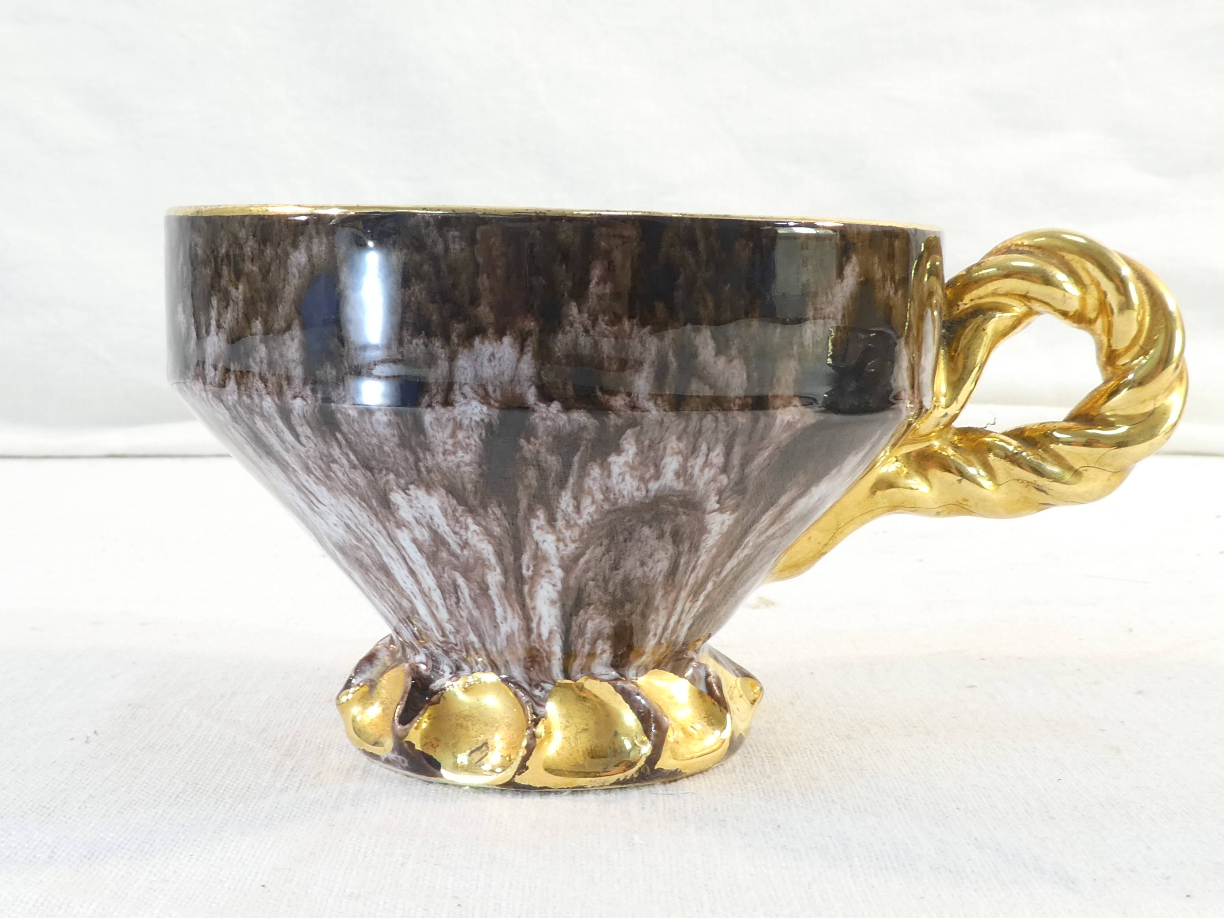 Lunch cup and tea sub-cup vallauris