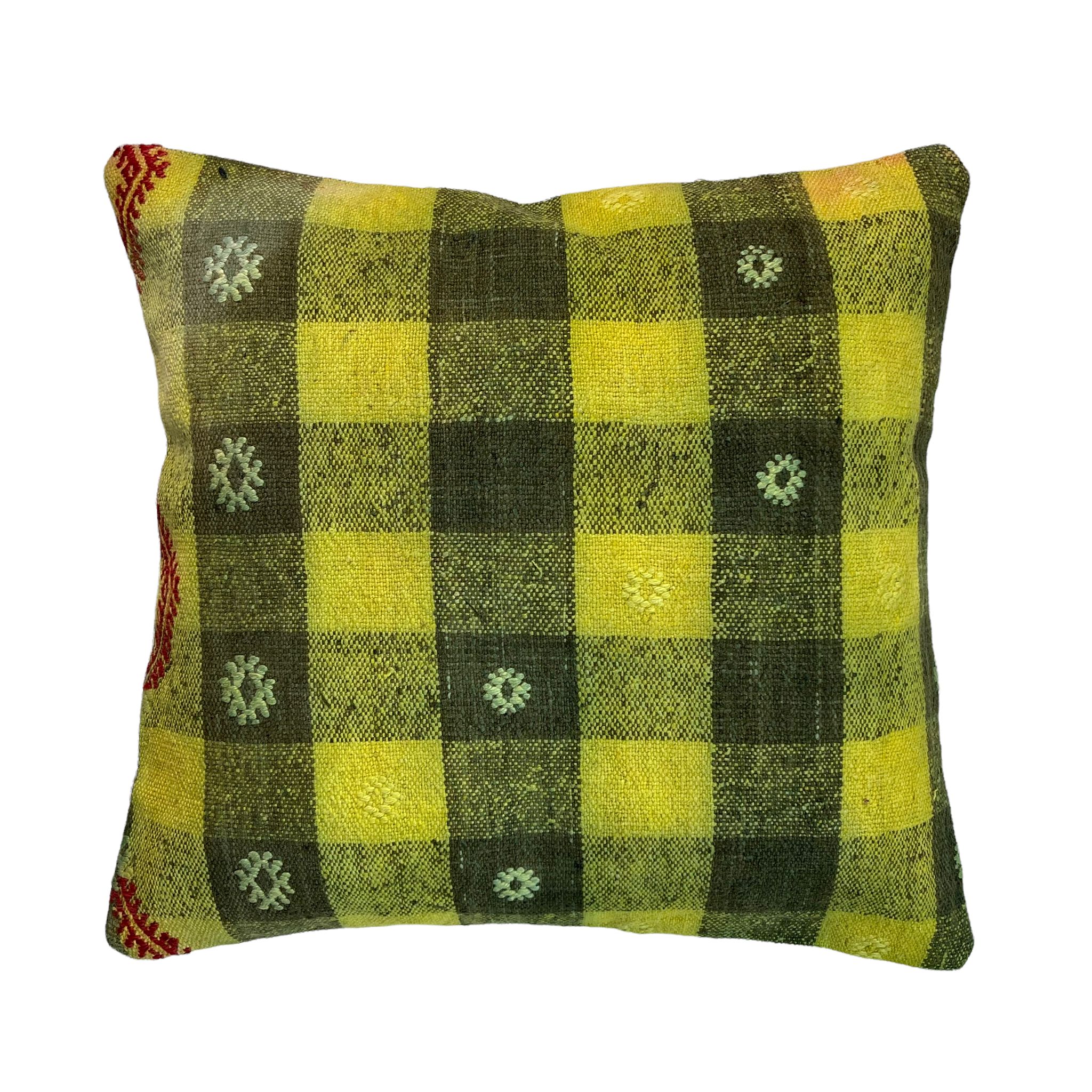 Turkish  kilim cushion cover , 45 x 45 cm